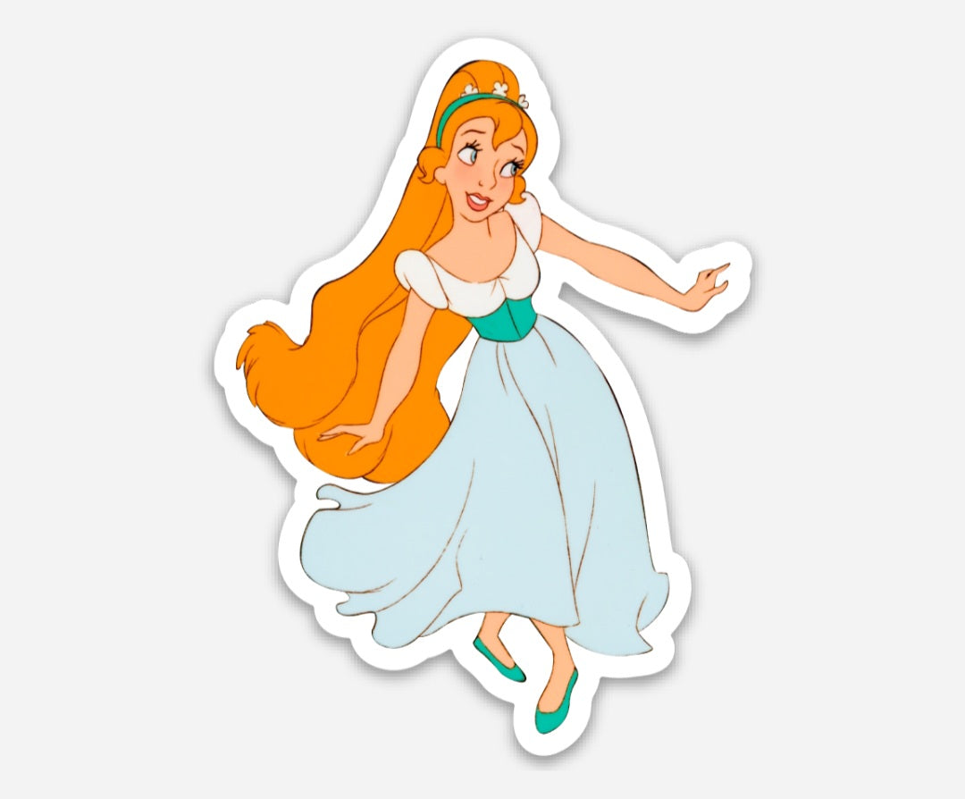 Small Girl Vinyl sticker