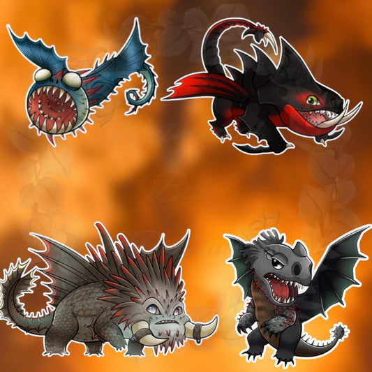 💀🔥Dragon Villains 🔥💀 Pre-Sale